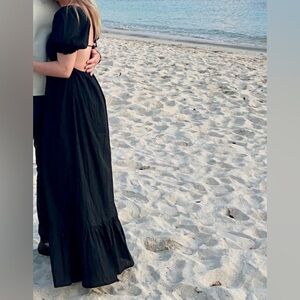 Charlie Holiday Black Maxi Dress